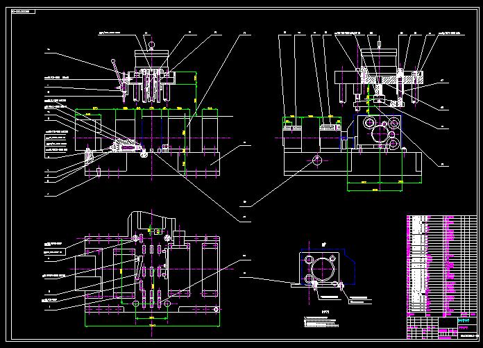 ZH1105柴油机气缸体三面粗镗组合机床设计（夹具设计）.JPG